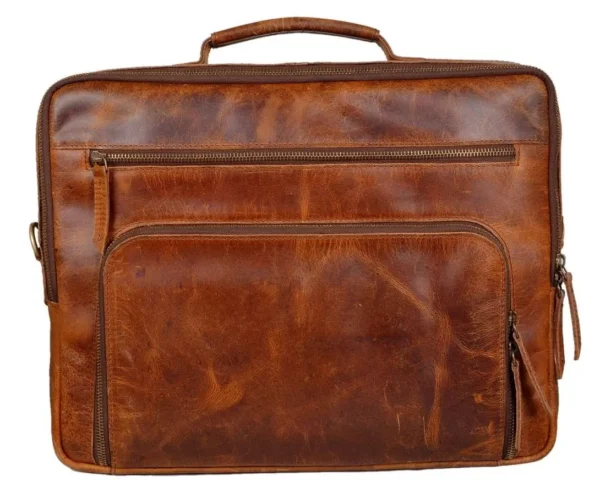 Mars Leather Executive Laptop Bag