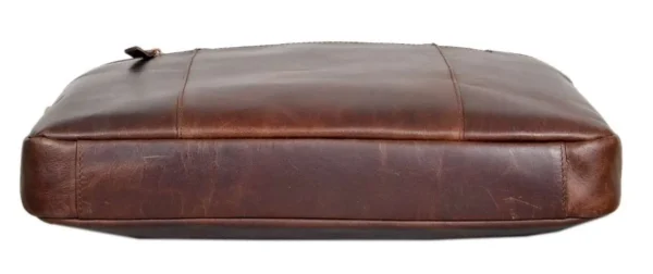 Brown Leather Brush Antique - Image 5