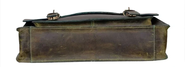 Mars Green Leather Professional Bag - Image 5