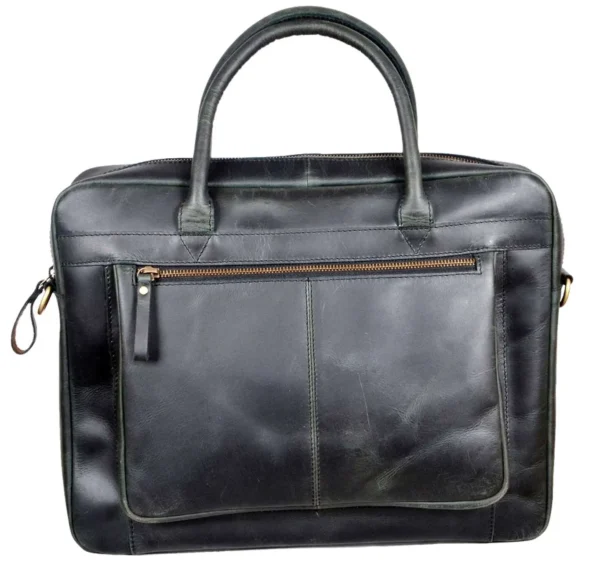 Mars Gray Leather Professional Bag
