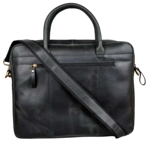 Mars Gray Leather Professional Bag - Image 2