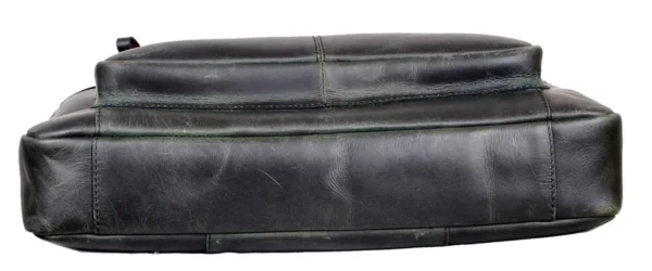 Mars Gray Leather Professional Bag - Image 5