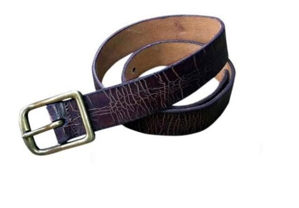 Crunch Leather Belt