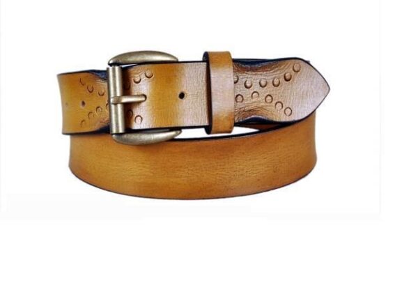 Vegetable Tanned Leather Belt