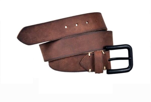 Padded Leather Belt