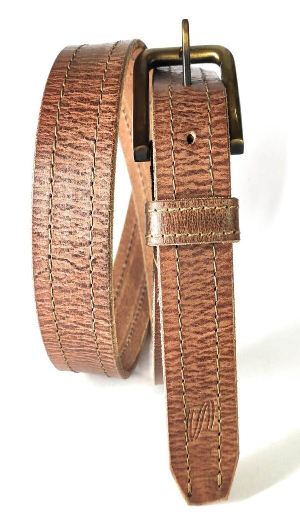Tumbled Leather Belt